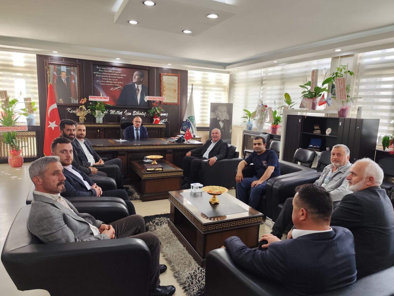 BELEDİYEMİZE VATANDAŞLARIMIZIN ZİYARETLERİ