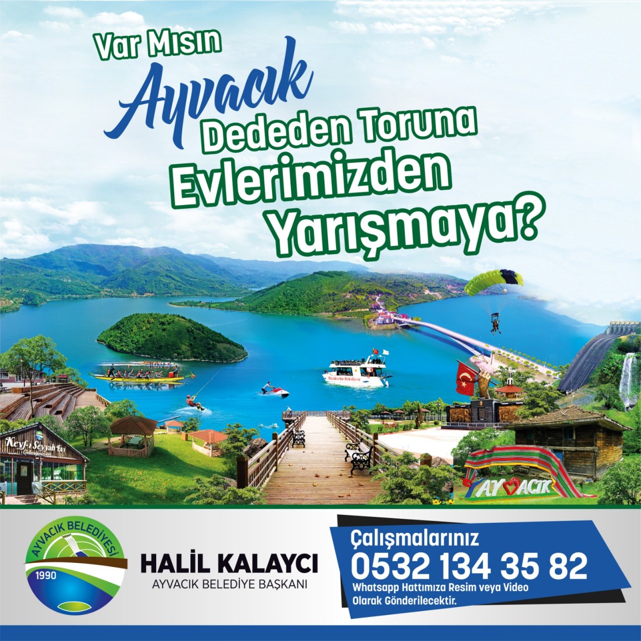 Haydi Ayvacık 7’den 70’ Yarışmaya” Ödüllü Yetenek Yarışması