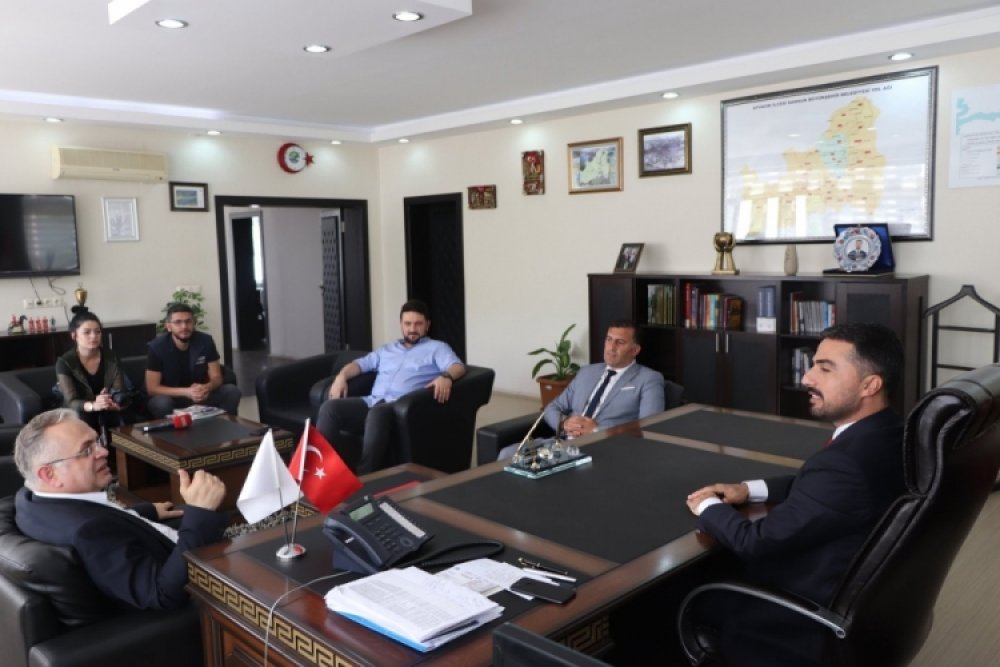 Atv,A haber Bölge Sorumlusundan Ve Samsun Medya Grubu Yayın Kurulu Başkanından Belediyemize Ziyaret