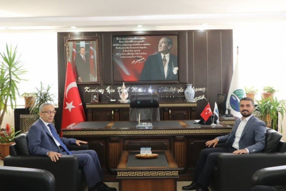 İl Emniyet Müdürü Sn. Vedat Yavuz’dan Belediyemize Ziyaret