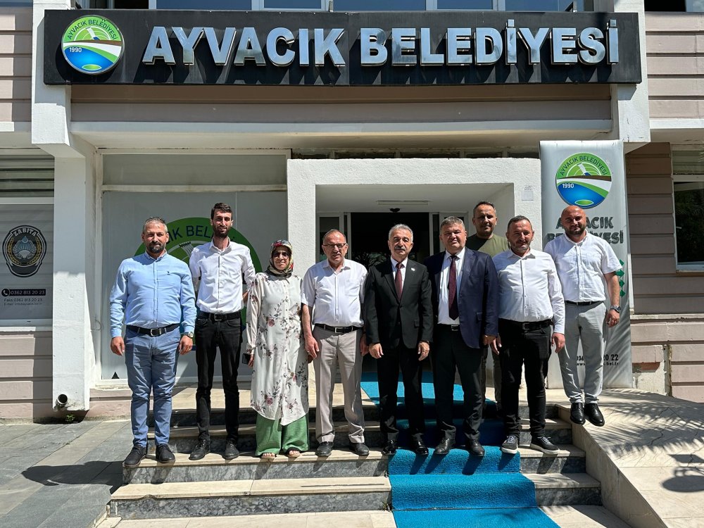 Türk Yerel Hizmet-Sen Genel Başkanından Belediyemize Ziyaret