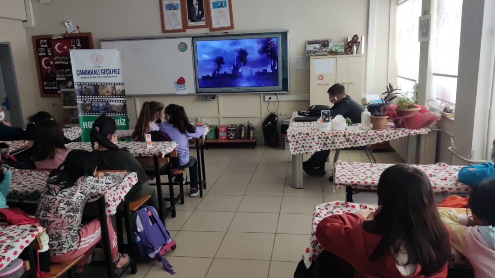 1. ve2. Çanakkale Geçilemez Animasyonlu Film Gösteri Etkinliği